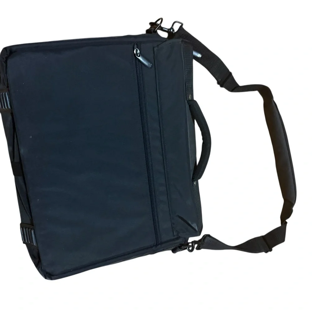 Vintage Macintosh Apple Shoulder Bag 90s Black Messenger Laptop Rainbow Mac